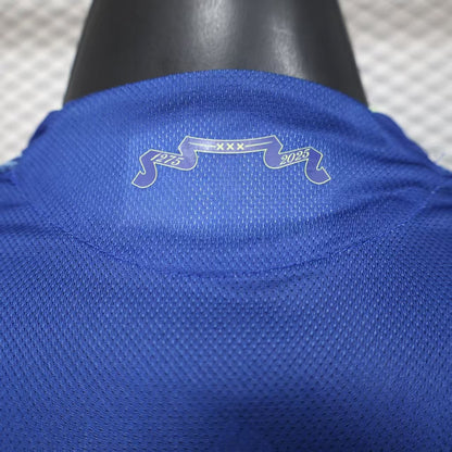 2025-26 Ajax Away Blue Player Version Jersey - Men's