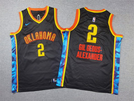 Youth Shai Gilgeous-Alexander Orlando Magic #2 City Edition Embroidered Jersey