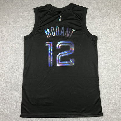 Ja Morant# 12 Memphis Grizzlies City Edition Swingman Embroidered Jersey