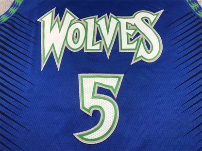 Anthony Edwards #5 Minnesota Timberwolves City Edition Swingman Embroidered Jersey