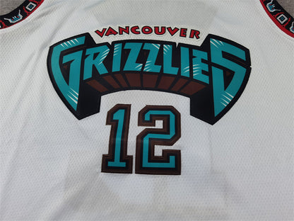 Ja Morant# 12 Memphis Grizzlies White City Edition Swingman Embroidered Jersey