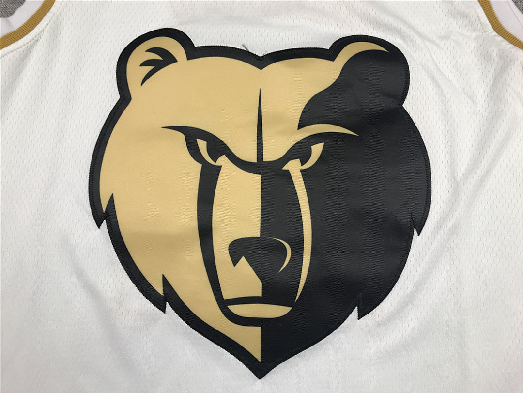 Ja Morant# 12 Platinum Edition  Embroidered Jersey