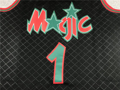 Anfernee Hardaway#1 Orlando Magic 1993-94 Throwback Embroidered Jersey