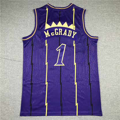 Tracy McGrady #1 Toronto Raptors 1998-99 (Year of the Rat Limited Edition) Throwback Embroidered Jersey