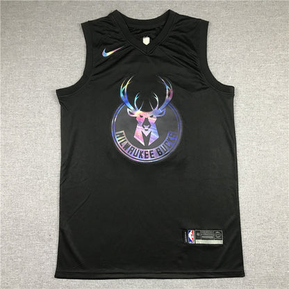 Giannis Antetokounmpo# 34 Milwaukee Bucks City Edition Swingman Embroidered Jersey