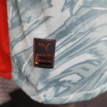 2025-26 AC Milan Long Sleeve Player Version Jersey - Men's