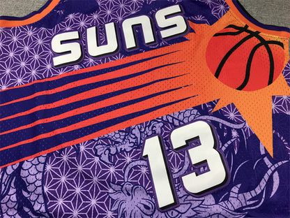 Steve Nash #13 Phoenix Suns 1996-97 (Year of the Dragon Limited Edition) Throwback Embroidered Jersey