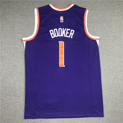 Devin Booker #1 Phoenix Suns  City Edition Swingman Embroidered Jersey