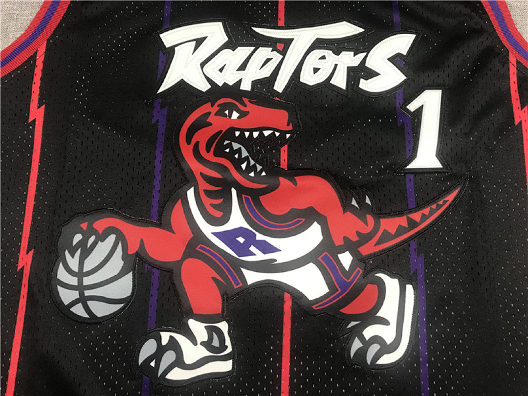 Tracy McGrady #1 Toronto Raptors 1998-99 Throwback Embroidered Jersey