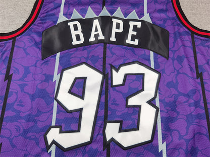 BAPE Collaboration #93 Toronto Raptors 1998-99 Throwback Embroidered Jersey