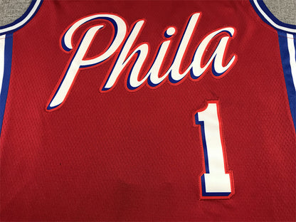 James Harden #1 Philadelphia 76ers  City Edition Swingman Embroidered Jersey