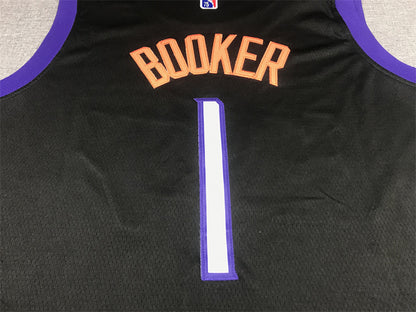 Devin Booker#1 Phoenix Suns City Edition Swingman Embroidered Jersey