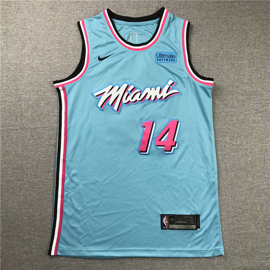 Tyler Herro# 14 Miami Heat  City Edition Swingman Embroidered Jersey