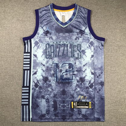 Ja Morant# 12  Select Edition  Embroidered Jersey