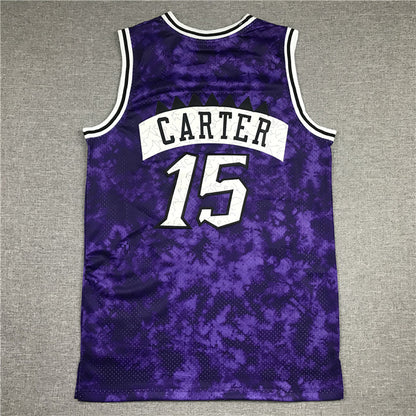 Vincent Carter #15 Toronto Raptors Throwback Embroidered Jersey