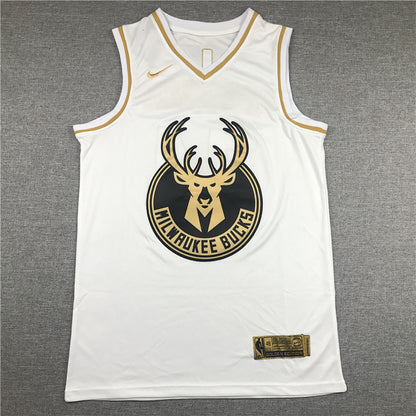 Giannis Antetokounmpo# 34 Milwaukee Bucks City Edition Swingman Embroidered Jersey