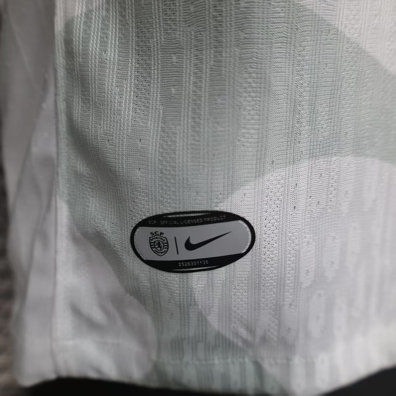 2025-26 Lisbon Away White Player Edition Jersey - Mens