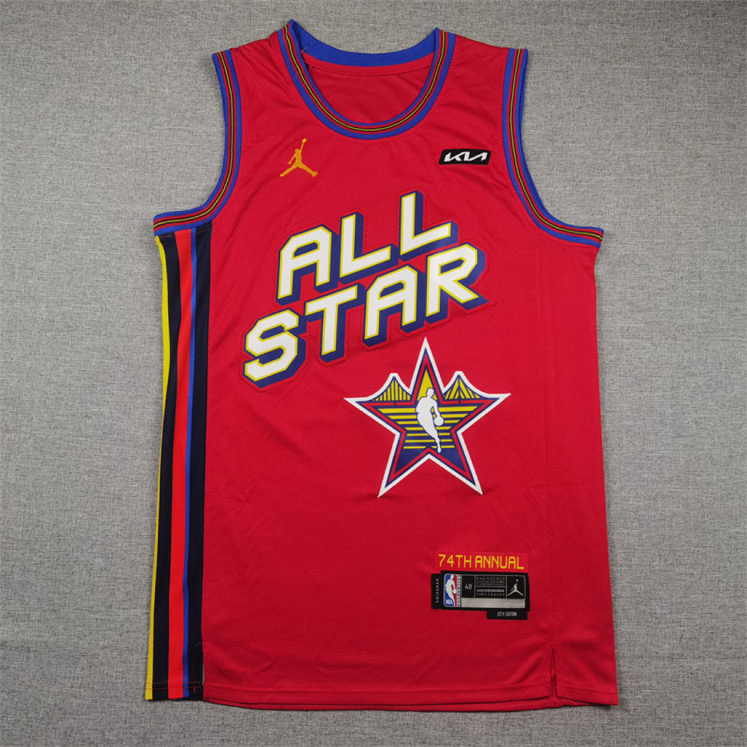 Victor Wembanyama #1 2025 All-Star Embroidered Jersey