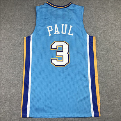 New Orleans Hornets Road Chris Paul #3 2005-06 Throwback - Embroidered Jersey
