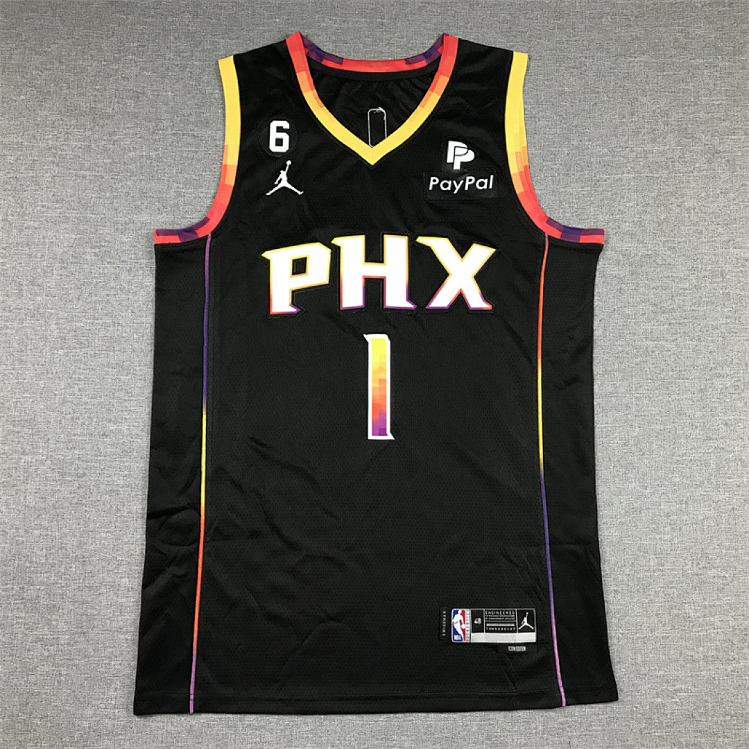 Devin Booker #1  Statement Edition Embroidered Jersey
