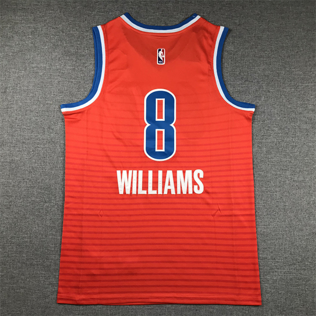 Jalen Williams#8 Statement Edition  Embroidered Jersey