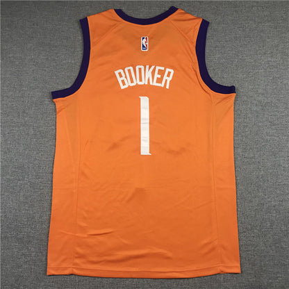 Devin Booker #1 Phoenix Suns  City Edition Swingman Embroidered Jersey
