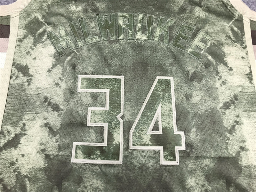 Giannis Antetokounmpo# 34 Select Edition  Embroidered Jersey