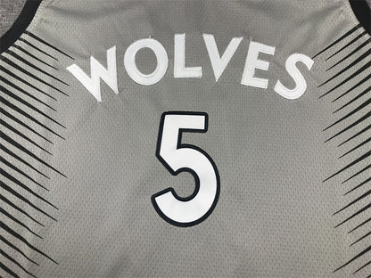 Anthony Edwards #5 Minnesota Timberwolves City Edition Swingman Embroidered Jersey