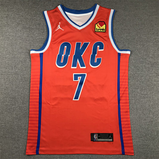 Chet Holmgren#7 Statement Edition  Embroidered Jersey