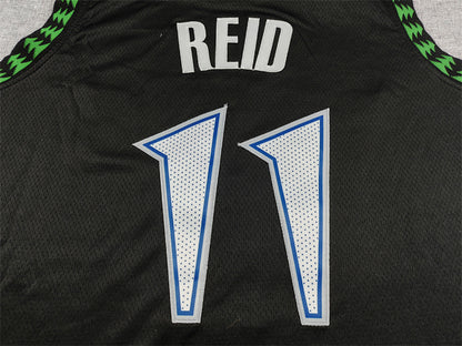 Naz Reid #11 Minnesota Timberwolves 2026 Black City Edition Swingman Embroidered Jersey