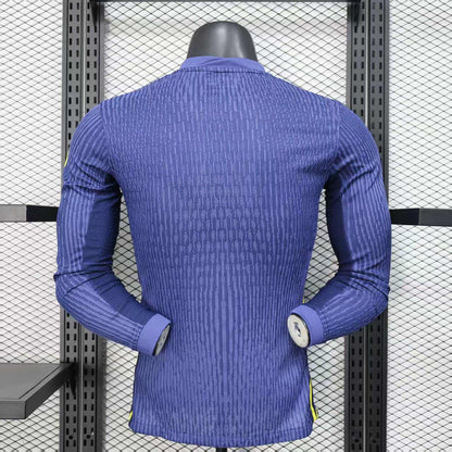 2025-26 Atletico Madrid Away Long Sleeve Player Edition Jersey - Men