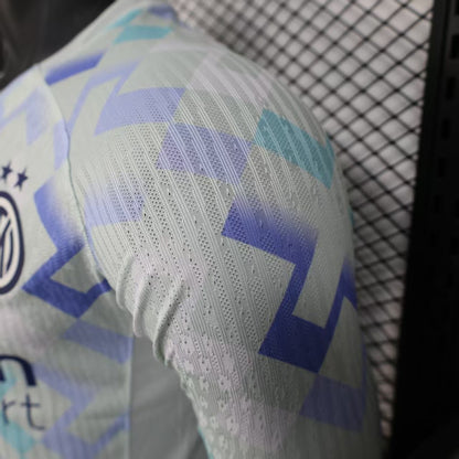 2025-26 Inter Milan Away Long Sleeve Player Version Jersey - Men's