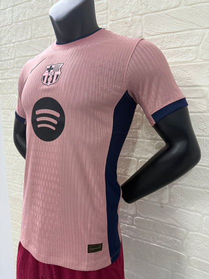 2025-26 Barcelona Pink Player Edition Jersey