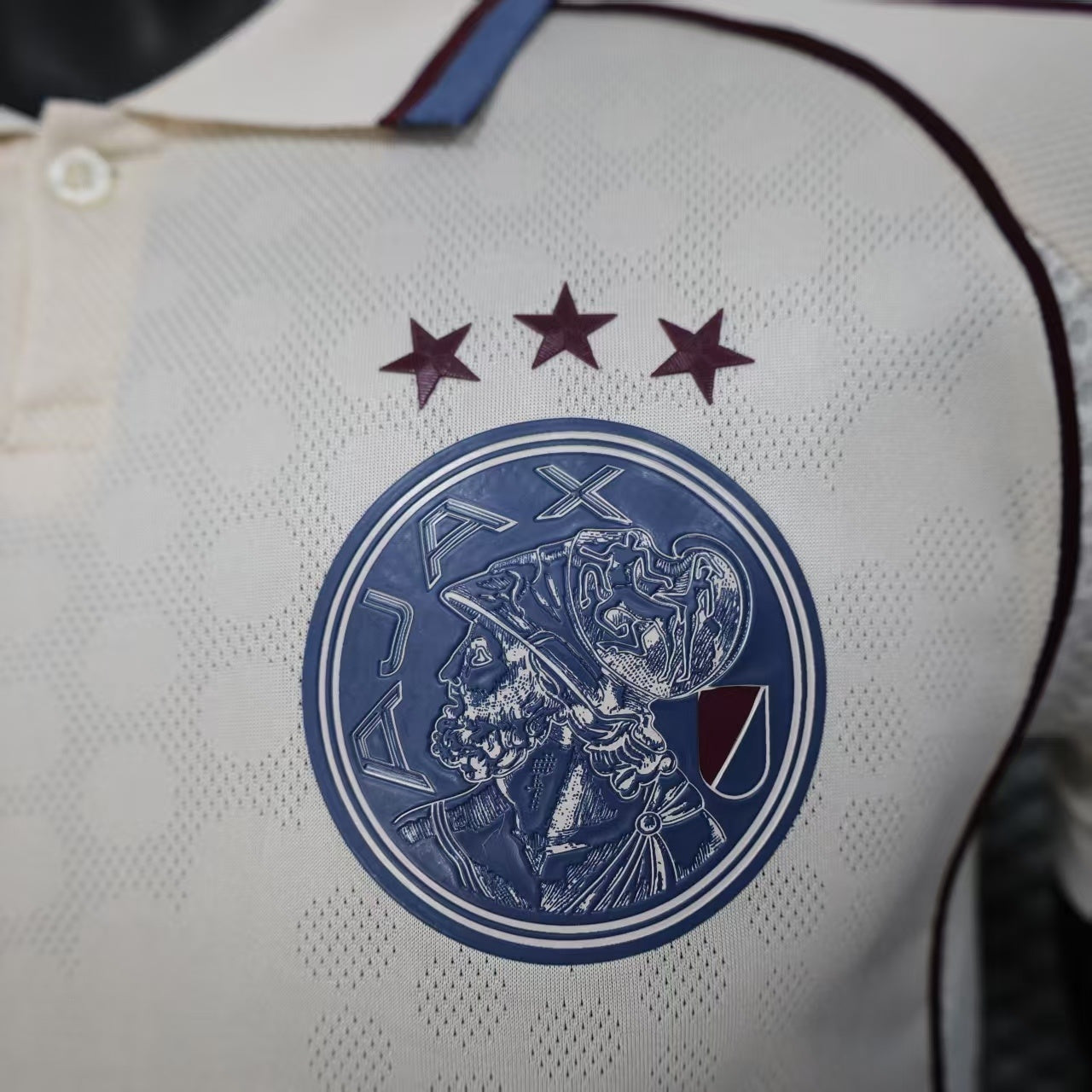 2025-26 Ajax Away White Player Version Jersey-Men's