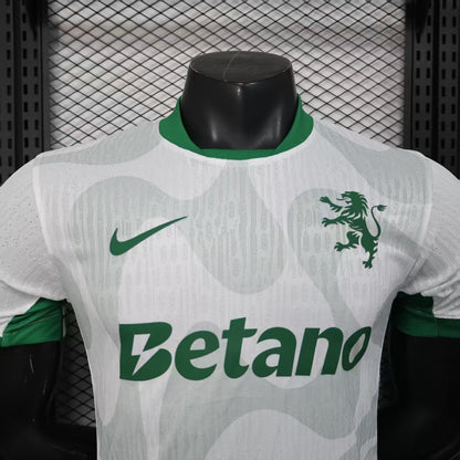 2025-26 Lisbon Away White Player Edition Jersey - Mens