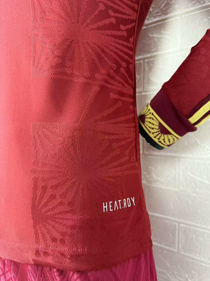 2025-26 Mexico Gold Cup Red Player Long Sleeve