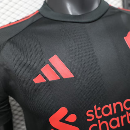 2025-26 Liverpool FC Black Player Edition Jersey - Mens