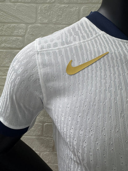 2025-26 Barcelona Home Player Version Shirt White Jersey