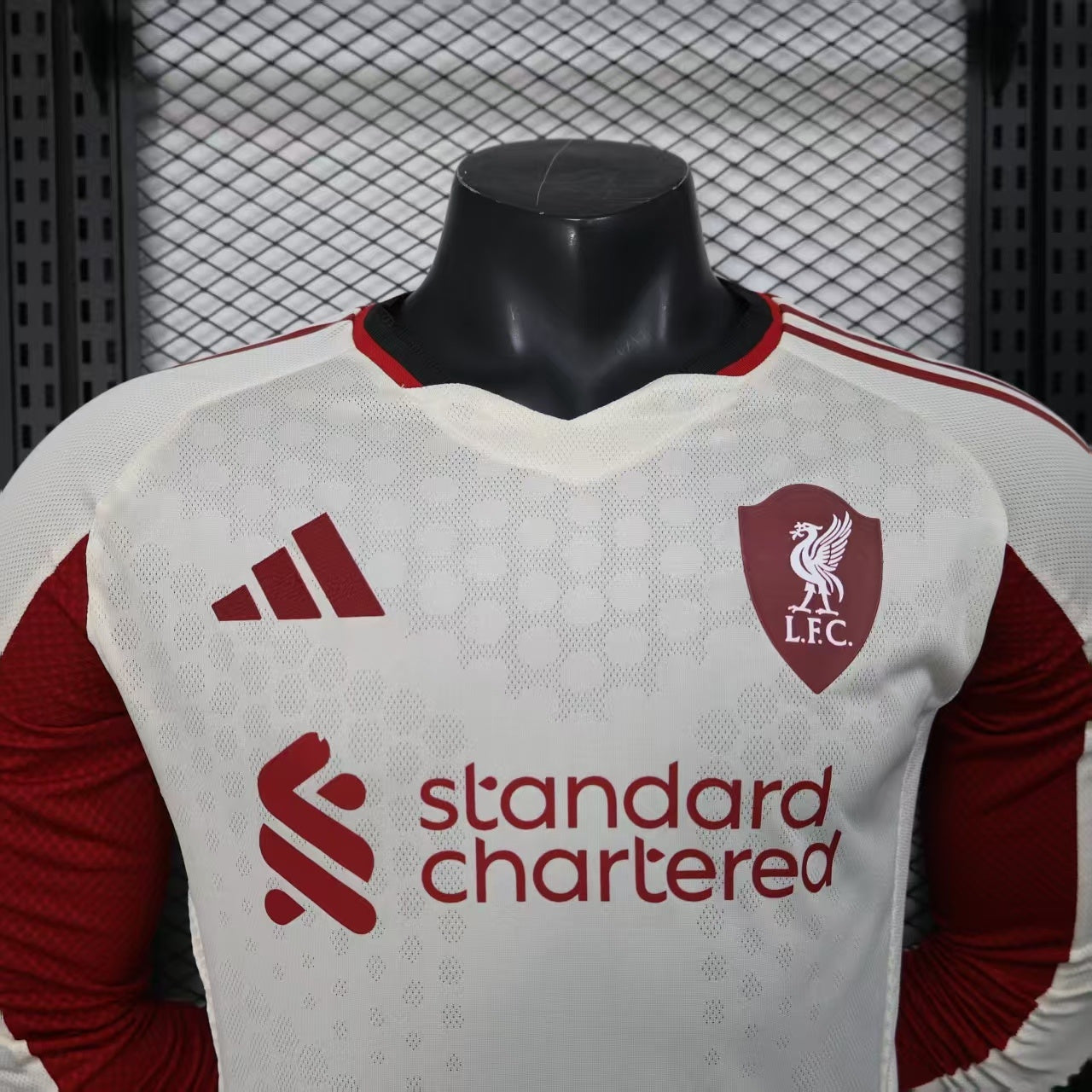 2025-26 Liverpool Away Long Sleeve Player Edition Jersey - Men's