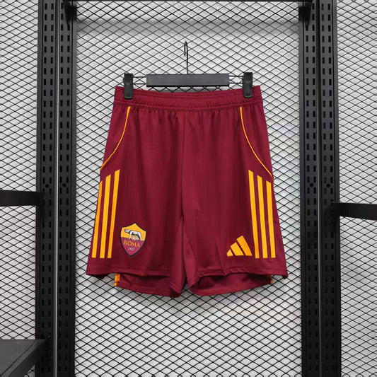 2025-26 AS Roma Home Player Edition Shorts - Men's