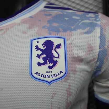 2025-26 Aston Villa Second Away Player Version Jersey-Men's