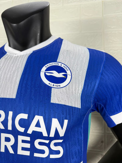 2025-26 Brighton & Hove Albion Home Player Version Jersey