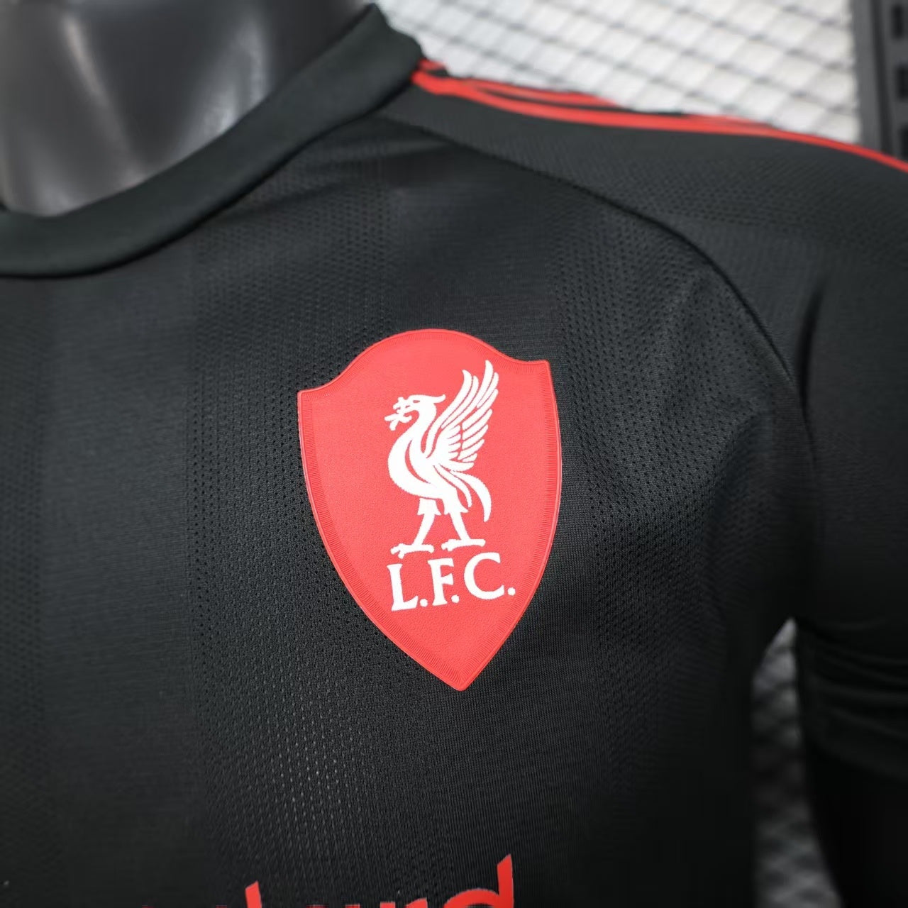 2025-26 Liverpool FC Black Player Edition Jersey - Mens