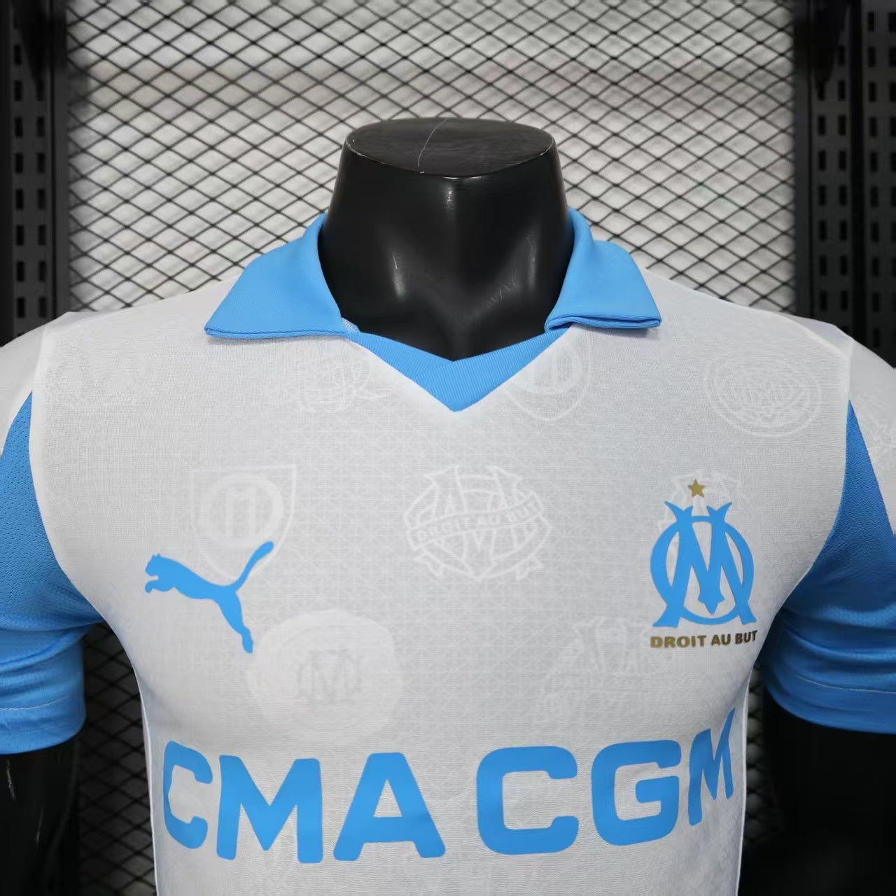 2025-26 Marseille Home Player Edition Jersey - Men