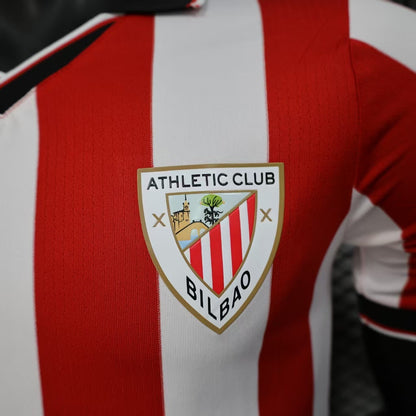 2025-26 Athletic Bilbao Home Player Version Jersey - Men's