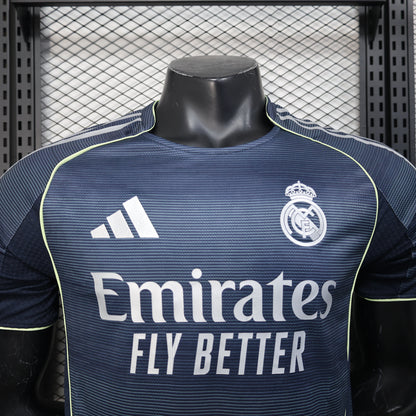 2025-2 Real Madrid Away Player Version Jersey-Men's
