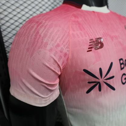 2025-26 Bayer Leverkusen Away Player Edition Jersey-Pink