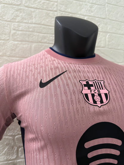 2025-26 Barcelona Pink Player Edition Jersey