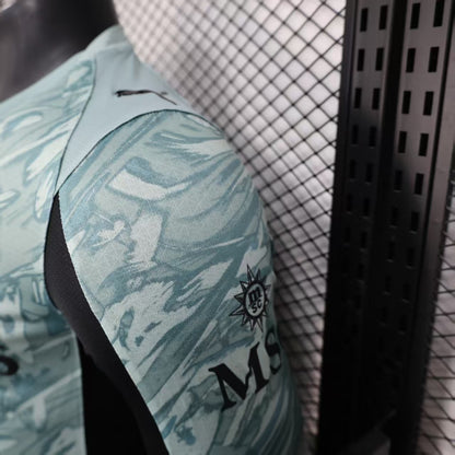 2025-26 AC Milan Long Sleeve Player Version Jersey - Men's