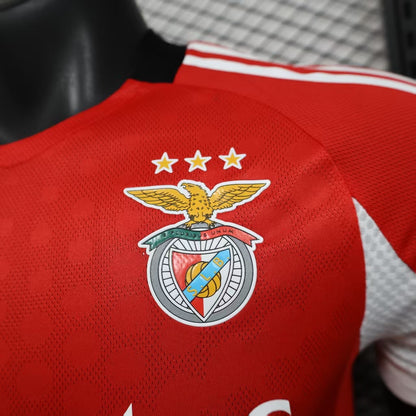2025-26 Benfica Home Player Version Jersey - Men's